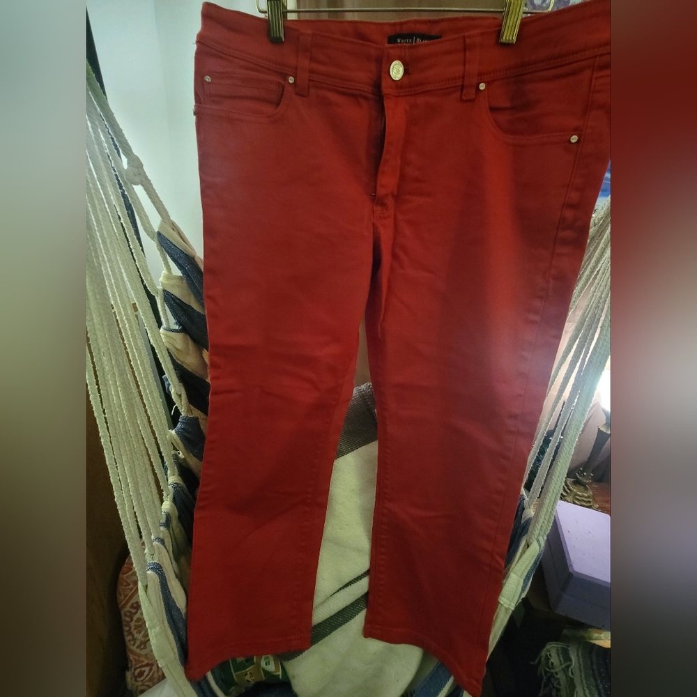 White House Black Market crop pants